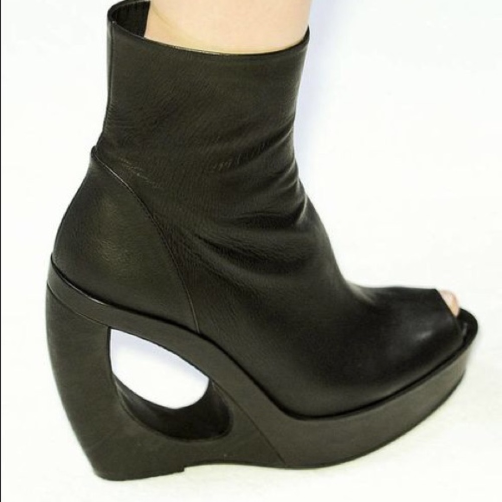 🔴SOLD🔴 Ann Demeulemeester boots Wedge Platform 7